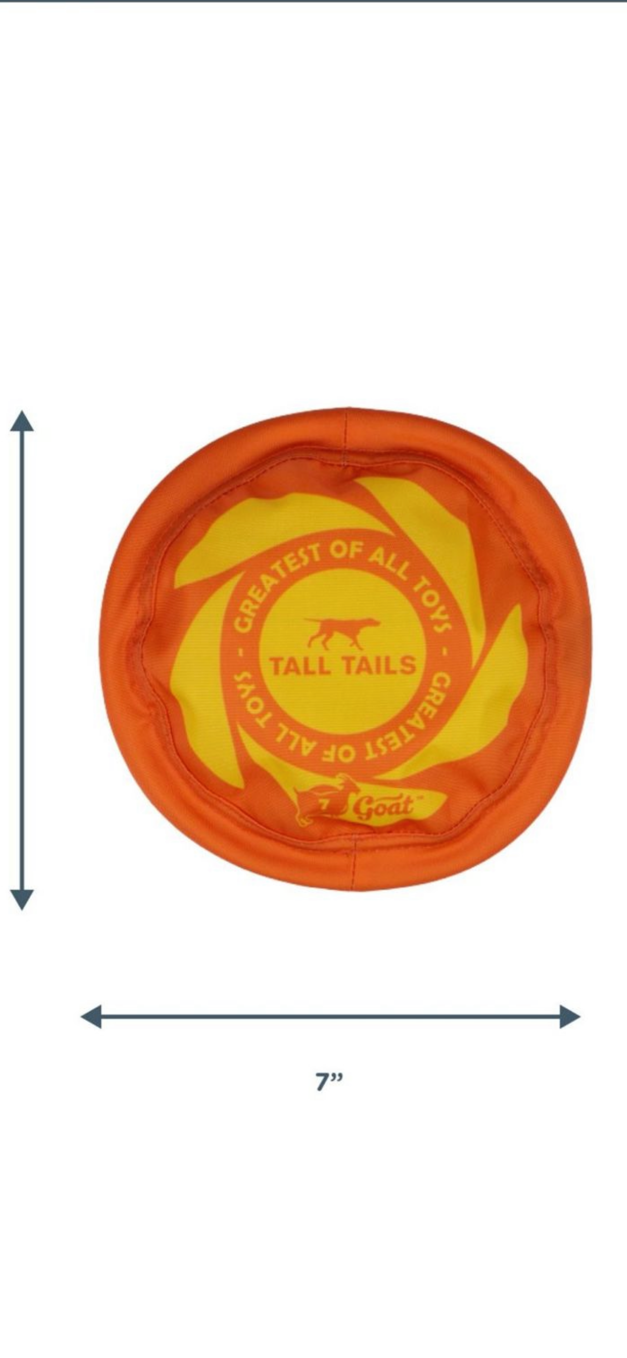 Tall Tails Soft Flying Disc (S)