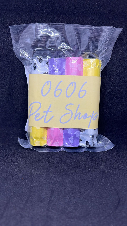 0606 Pet Shop 混合四色拾便袋八卷裝