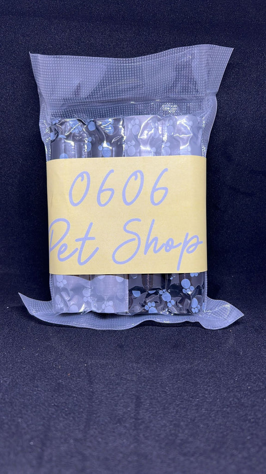 0606 Pet Shop 銀黑雙色拾便袋八卷裝